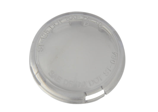 Lente de direccional estilo bala - transparente