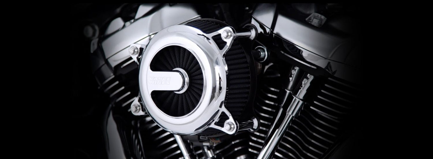 Filtro de aire Vance & Hines VO2 Rogue cromo H-D Sportster 1991 a 2022