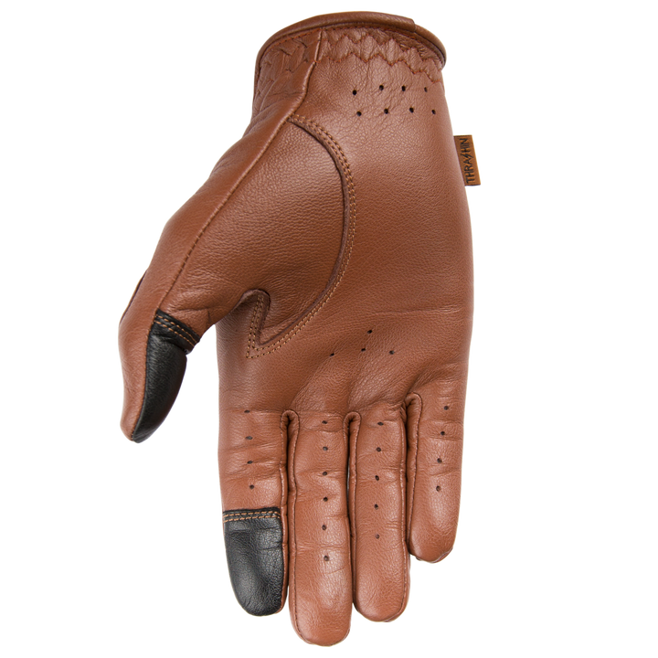 Siege Leather Gloves - Brown - Small